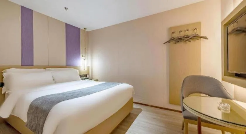 Bed in Lavande Hotel Shenzhen East Gate Wanxiang City Guomao Metro Statipn