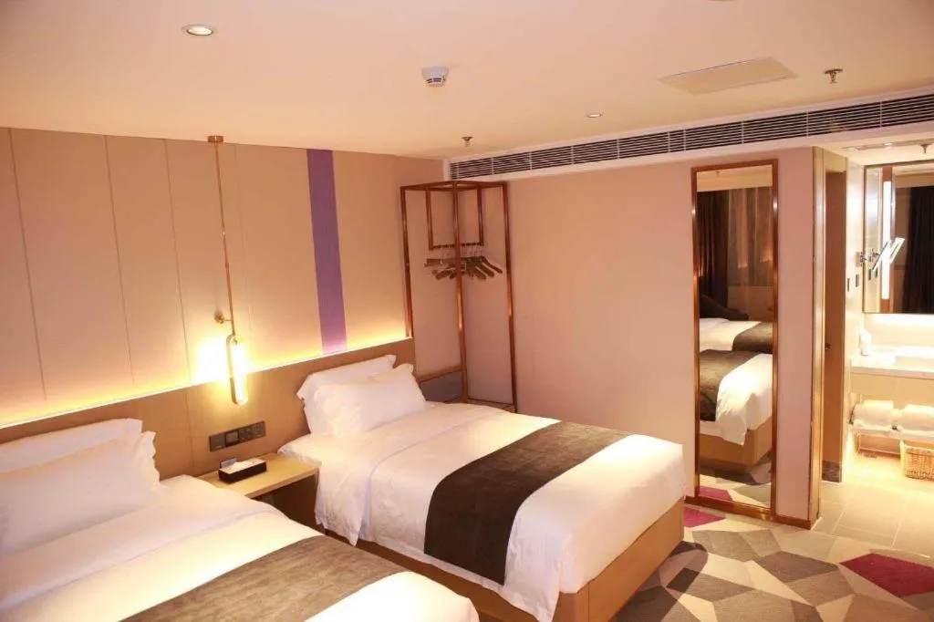 Bed in Lavande Hotel Shenzhen East Gate Wanxiang City Guomao Metro Statipn