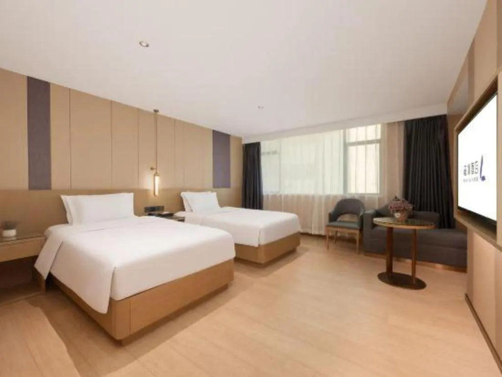 Bed in Lavande Hotel Shenzhen East Gate Wanxiang City Guomao Metro Statipn