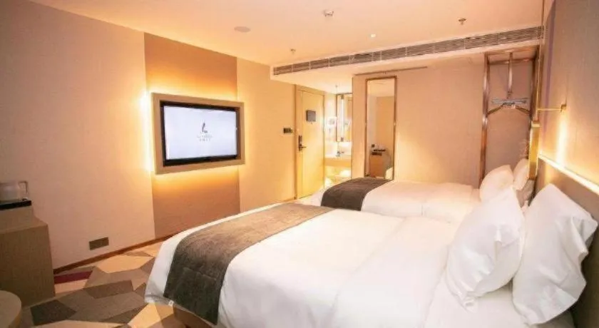 Bed in Lavande Hotel Shenzhen East Gate Wanxiang City Guomao Metro Statipn