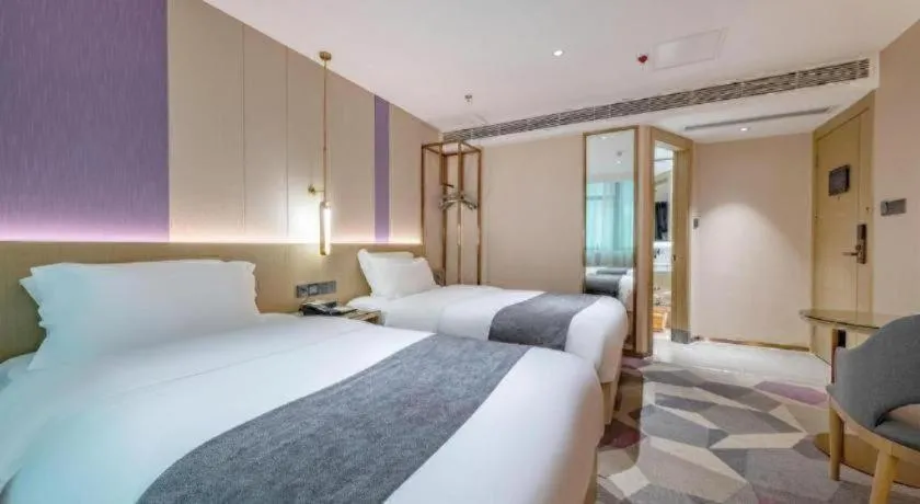 Bed in Lavande Hotel Shenzhen East Gate Wanxiang City Guomao Metro Statipn