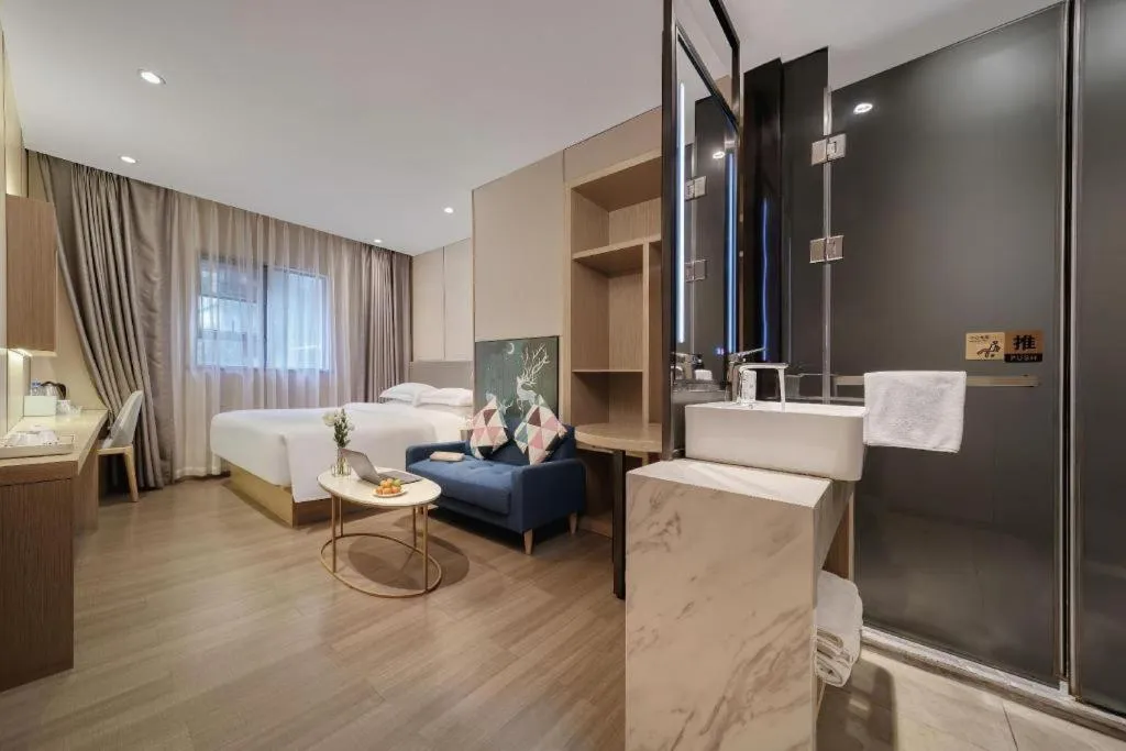 Echarm Hotel Guangzhou Gangding Huashi Metro Station