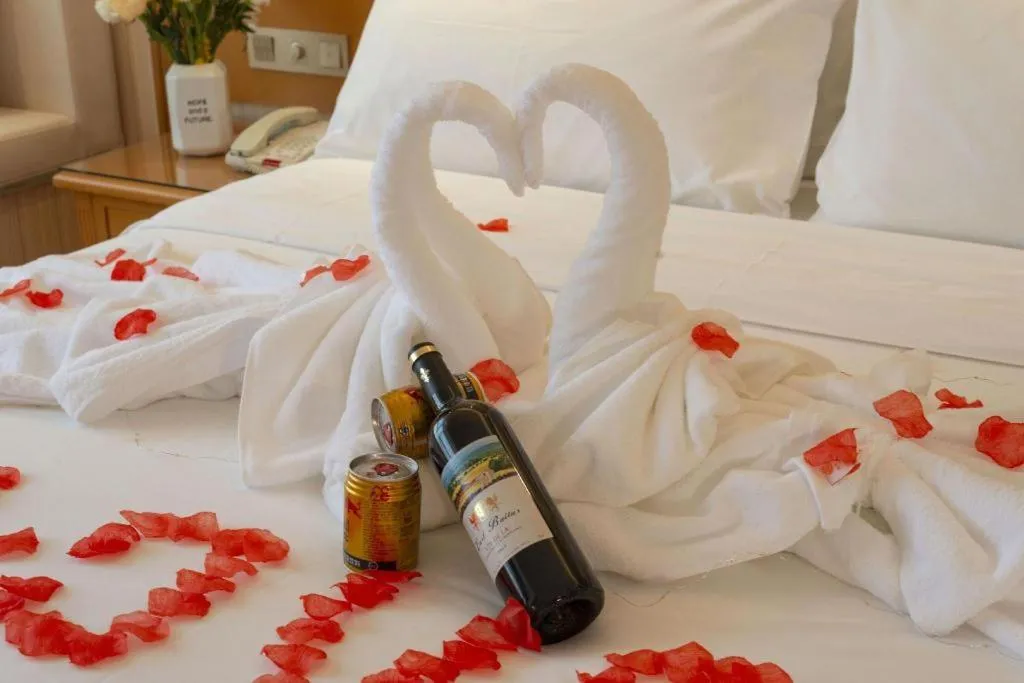 Bed in Vienna Hotel Zhengzhou Only Henan Movie Town