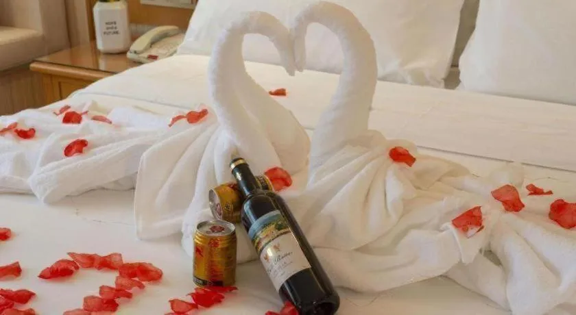 Bed in Vienna Hotel Zhengzhou Only Henan Movie Town