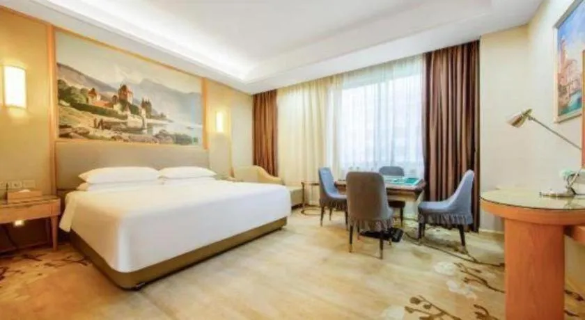 Bed in Vienna Hotel Guangzhou Yonghe Development Zone