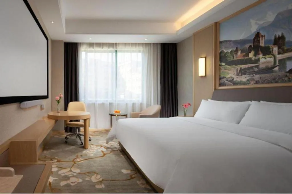 Bed in Vienna Hotel Guangzhou Yonghe Development Zone
