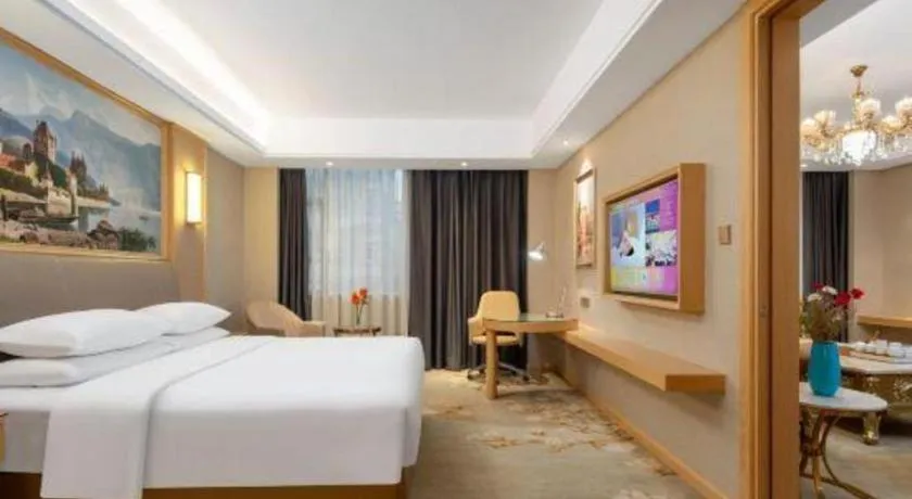 Bed in Vienna Hotel Guangzhou Yonghe Development Zone
