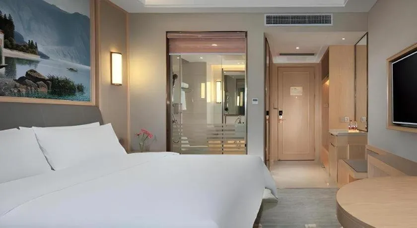 Bed in Vienna Hotel Guangzhou Yonghe Development Zone