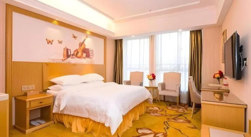 Bed in Vienna Hotel Wuhan Huazhong Normal University Huquan Metro Station