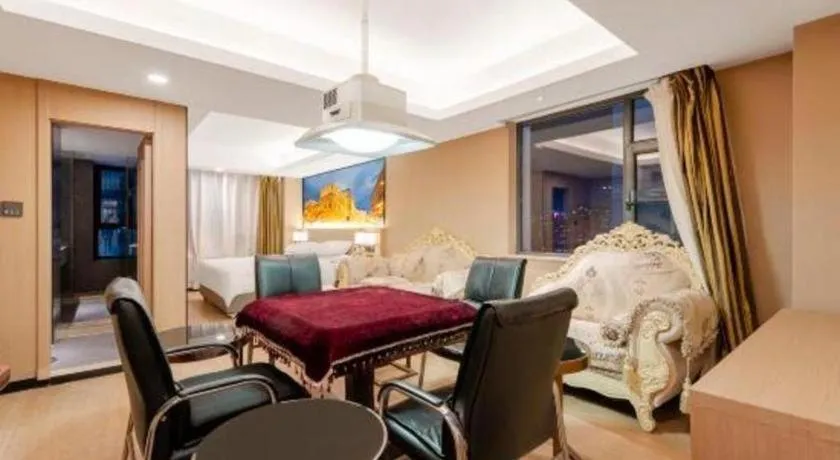 Bed in Vienna Hotel Shandong Jinan High-Tech Wanda Exhibition Center