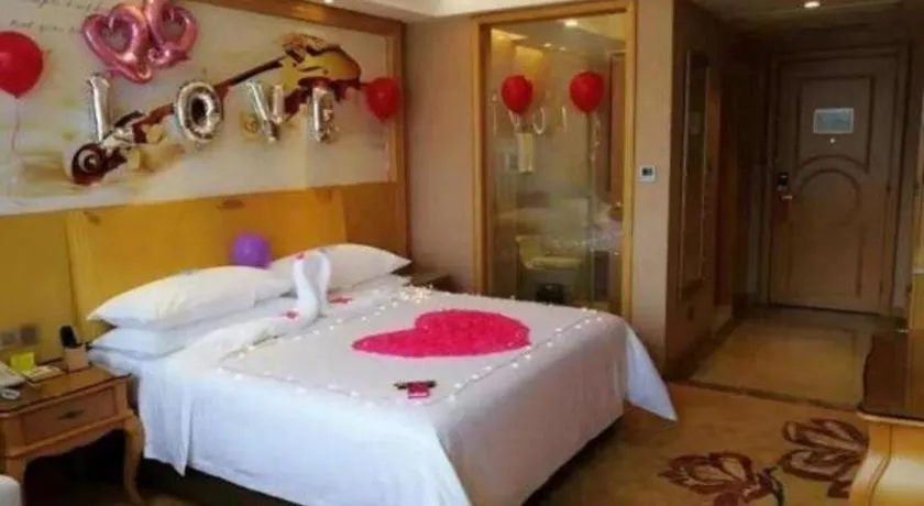 Bed in Vienna Hotel Zhejiang Ningbo Beilun In Time City