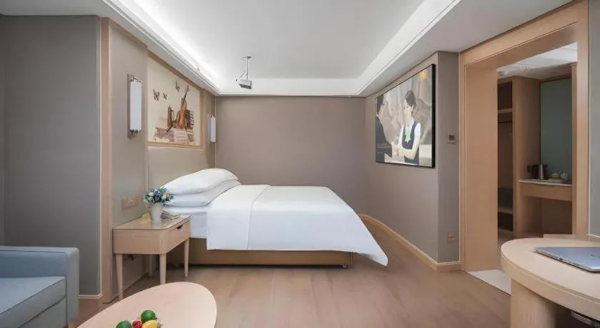 Bed in Vienna Hotel Tianjin Olympic Sports Center Tianta