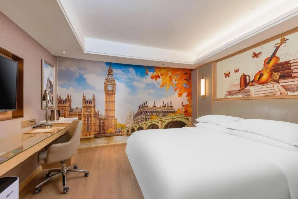 Bed in Vienna Hotel Tianjin Olympic Sports Center Tianta