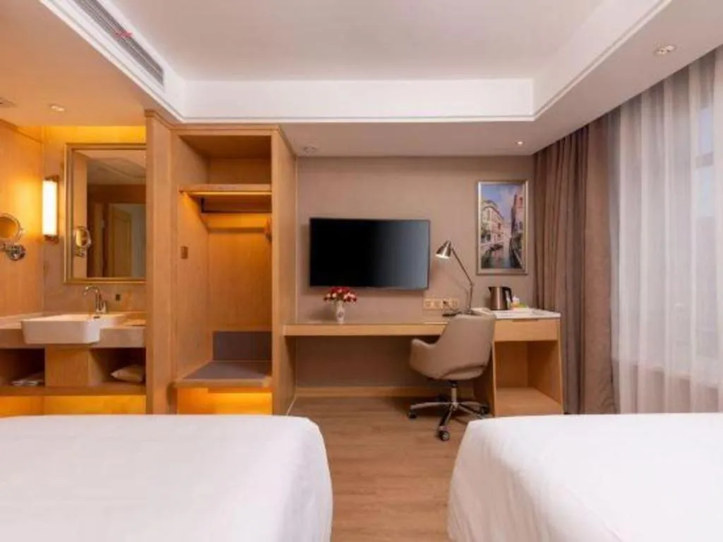 Bed in Vienna Hotel Tianjin Olympic Sports Center Tianta