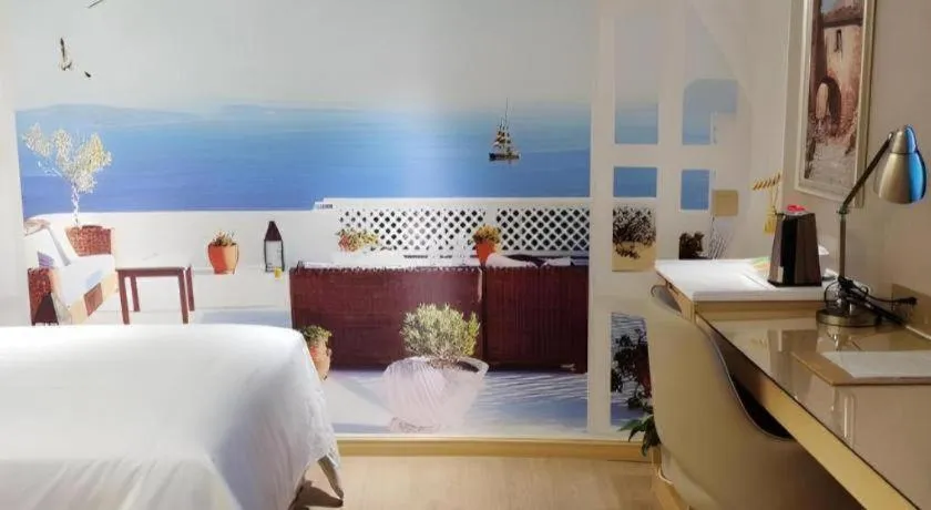 Bed in Vienna Hotel Tianjin Olympic Sports Center Tianta