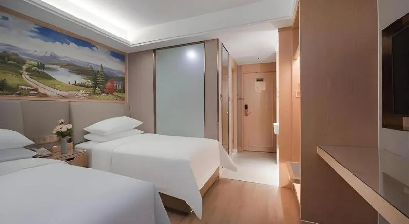 Bed in Vienna Hotel Tianjin Olympic Sports Center Tianta