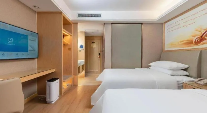 Bed in Vienna Hotel Tianjin Olympic Sports Center Tianta