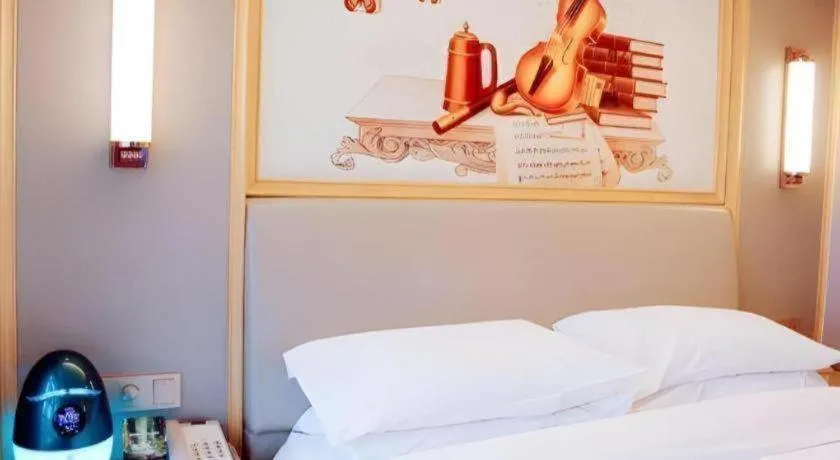 Bed in Vienna Hotel Tianjin Olympic Sports Center Tianta