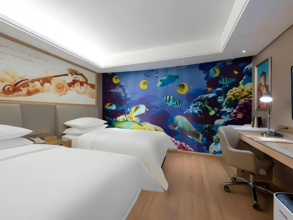 Bed in Vienna Hotel Tianjin Olympic Sports Center Tianta