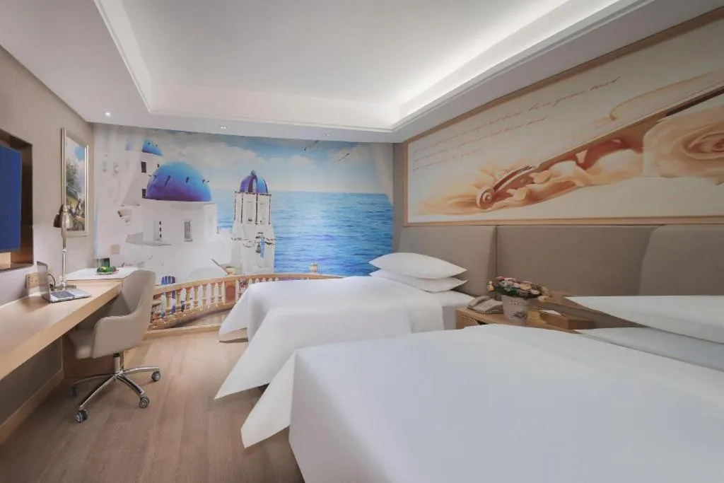 Bed in Vienna Hotel Tianjin Olympic Sports Center Tianta