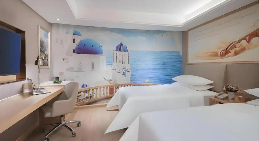 Bed in Vienna Hotel Tianjin Olympic Sports Center Tianta