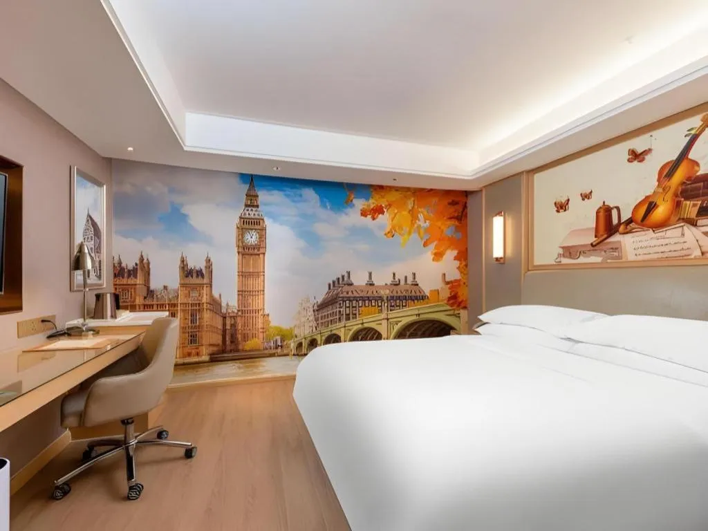 Bed in Vienna Hotel Tianjin Olympic Sports Center Tianta