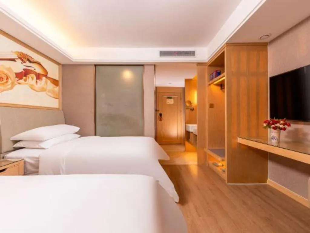 Bed in Vienna Hotel Tianjin Olympic Sports Center Tianta