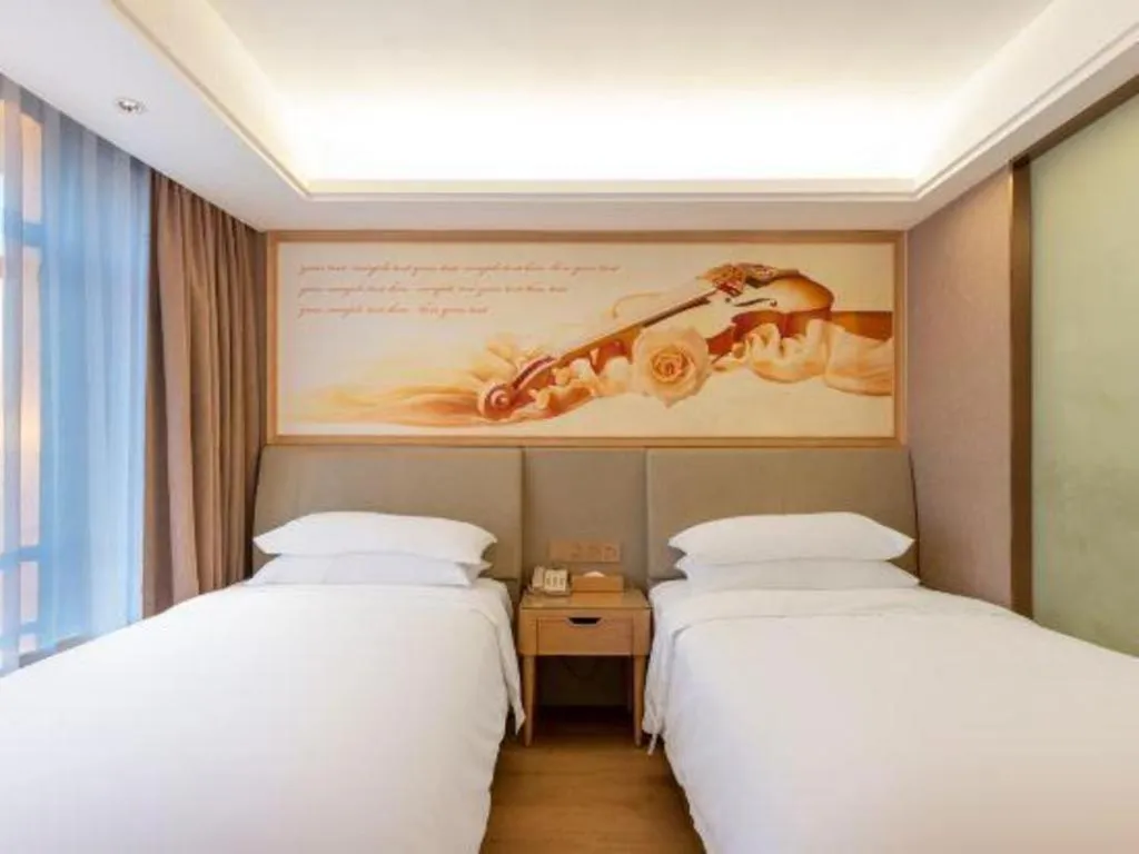 Bed in Vienna Hotel Tianjin Olympic Sports Center Tianta