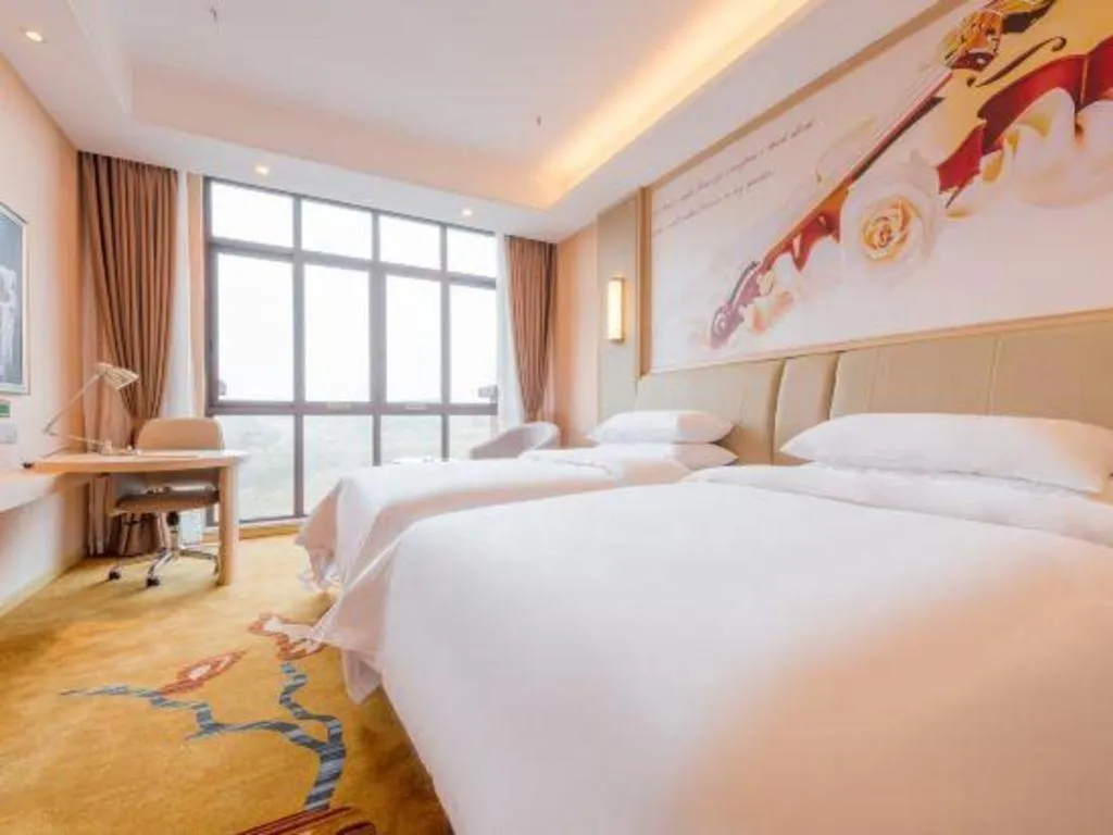 Bed in Vienna Hotel Chongqing Jiangjin Shuangfu