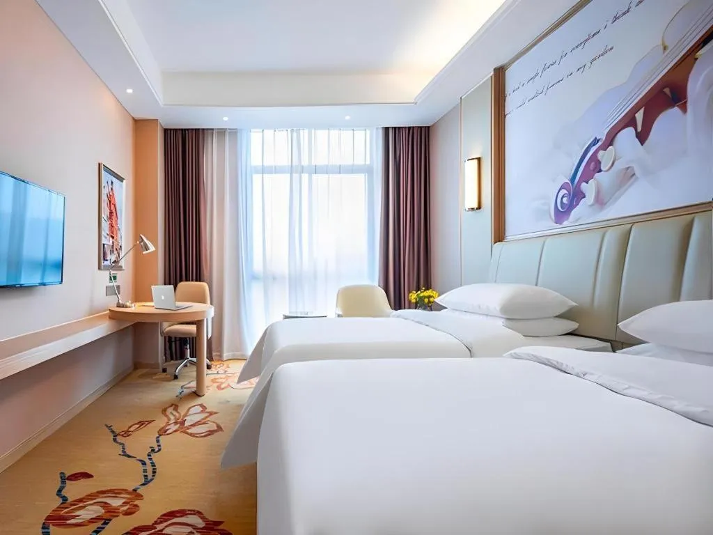 Bed in Vienna Hotel Chongqing Jiangjin Shuangfu