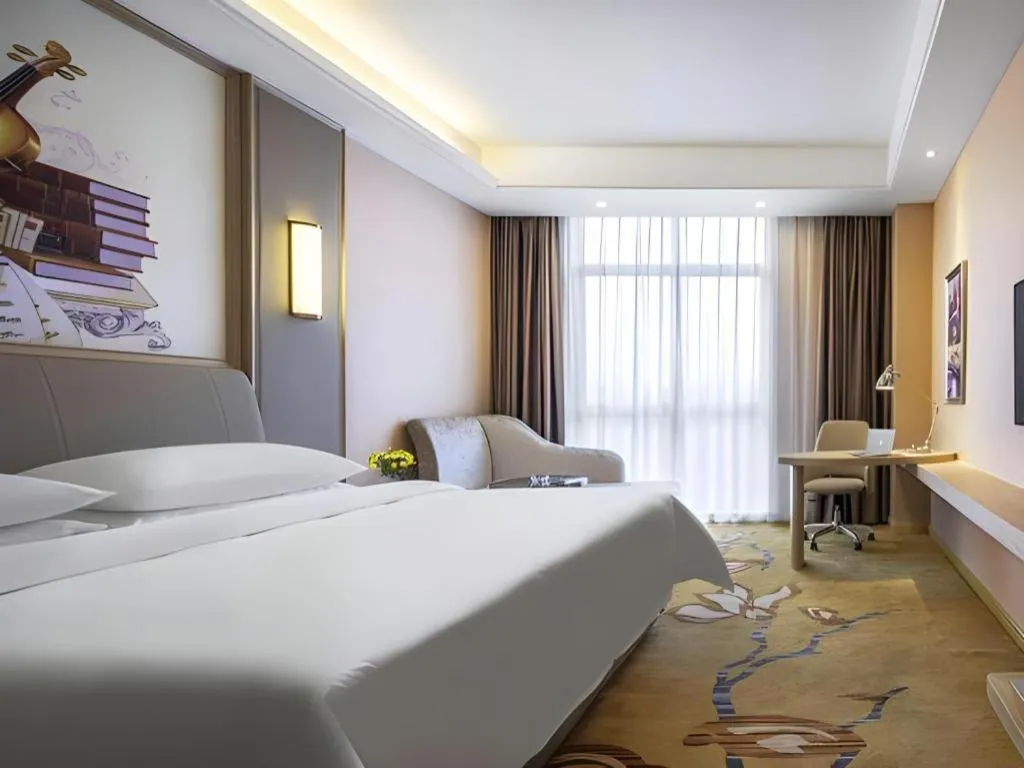 Bed in Vienna Hotel Chongqing Jiangjin Shuangfu