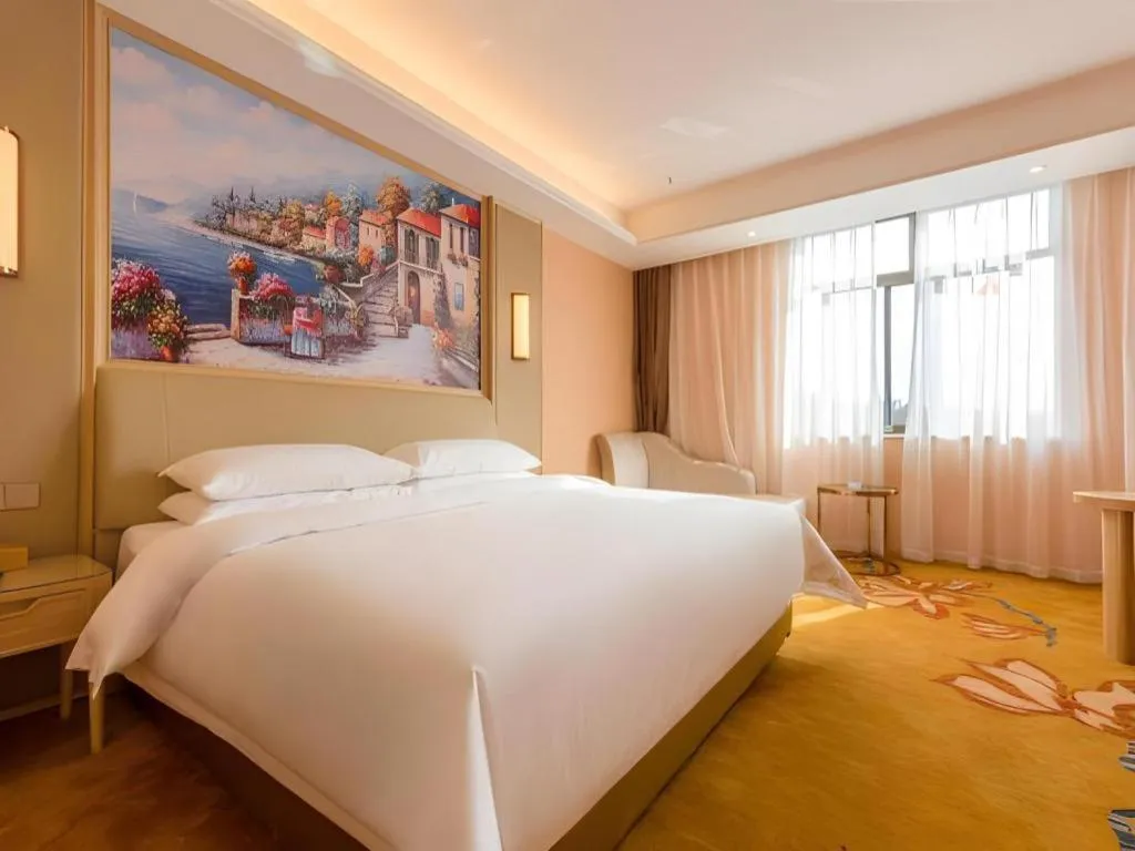 Bed in Vienna Hotel Chongqing Jiangjin Shuangfu