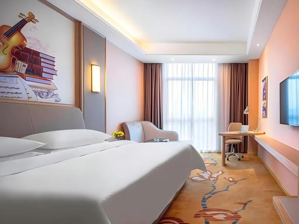 Bed in Vienna Hotel Chongqing Jiangjin Shuangfu