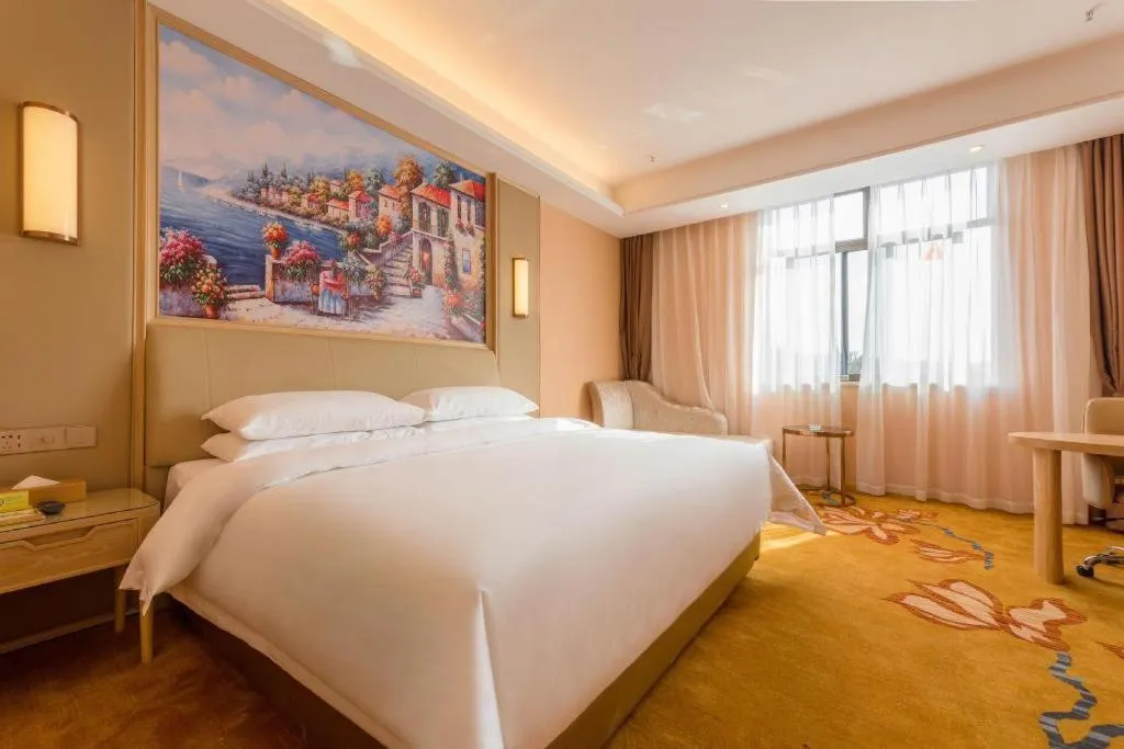 Bed in Vienna Hotel Chongqing Jiangjin Shuangfu