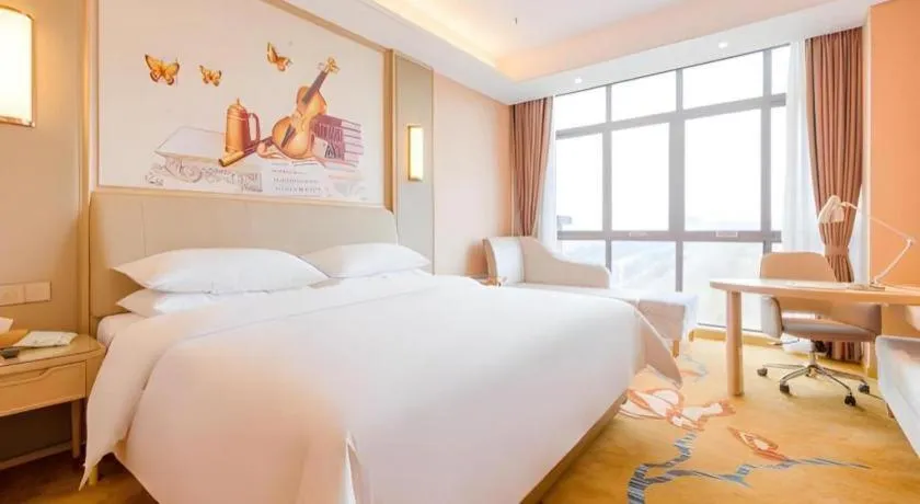 Bed in Vienna Hotel Chongqing Jiangjin Shuangfu