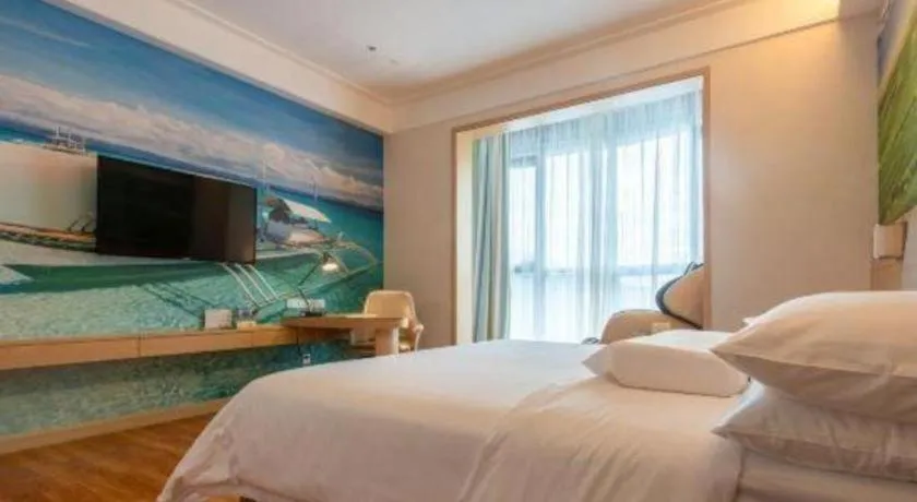 Bed in Best Sleep International Hotel Shenzhen Tanglang Metro Station