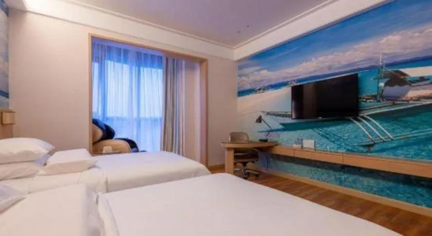 Bed in Best Sleep International Hotel Shenzhen Tanglang Metro Station