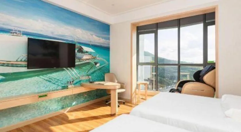 Bed in Best Sleep International Hotel Shenzhen Tanglang Metro Station