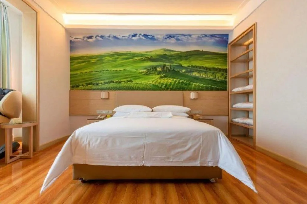 Bed in Best Sleep International Hotel Shenzhen Tanglang Metro Station