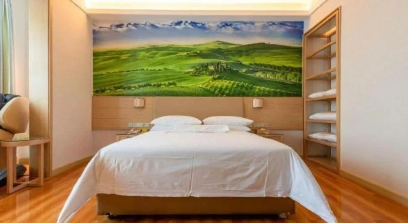 Bed in Best Sleep International Hotel Shenzhen Tanglang Metro Station