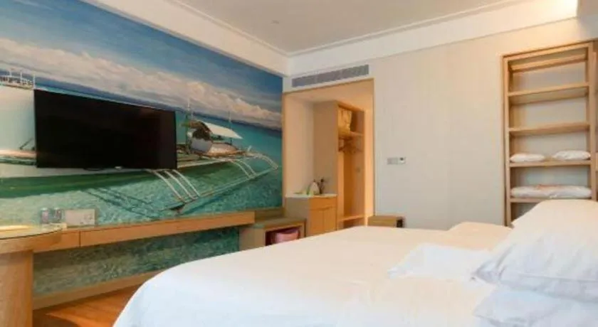 Bed in Best Sleep International Hotel Shenzhen Tanglang Metro Station