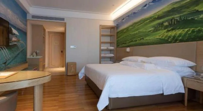 Bed in Best Sleep International Hotel Shenzhen Tanglang Metro Station