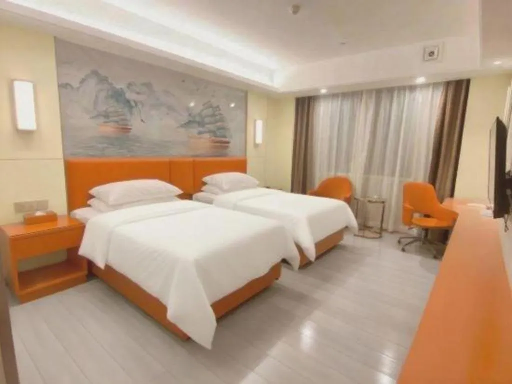 Bed in Vienna Hotel Guangzhou Panyu Square