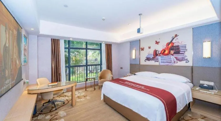 Bed in Vienna Hotel Guangzhou Panyu Square