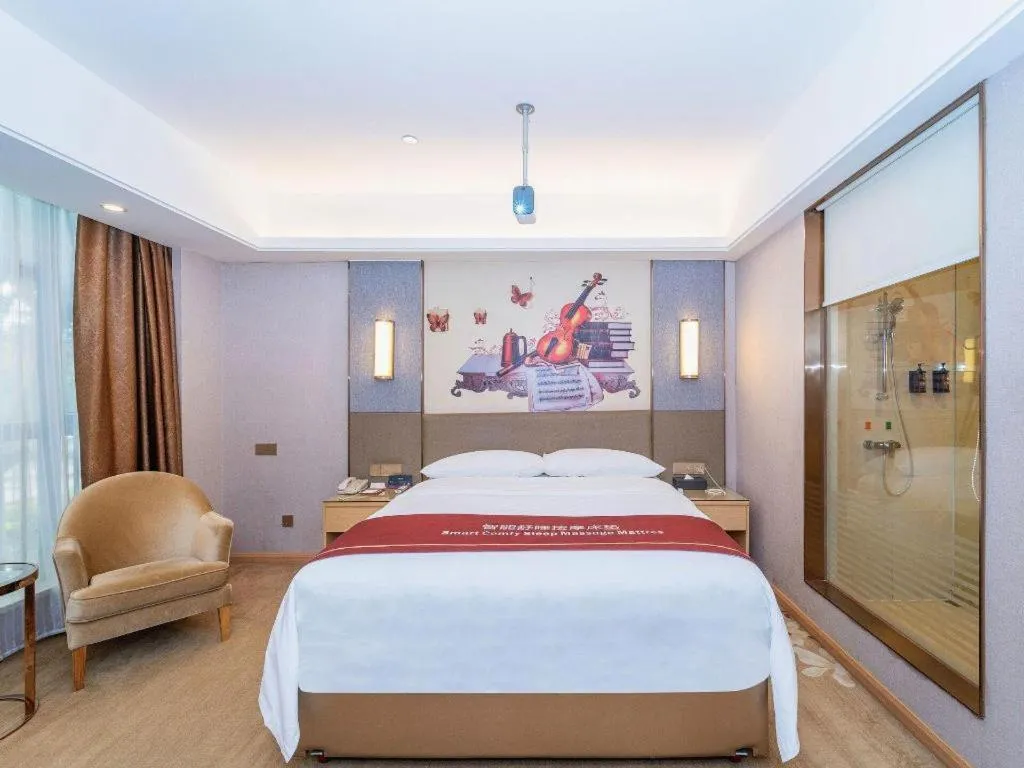 Bed in Vienna Hotel Guangzhou Panyu Square