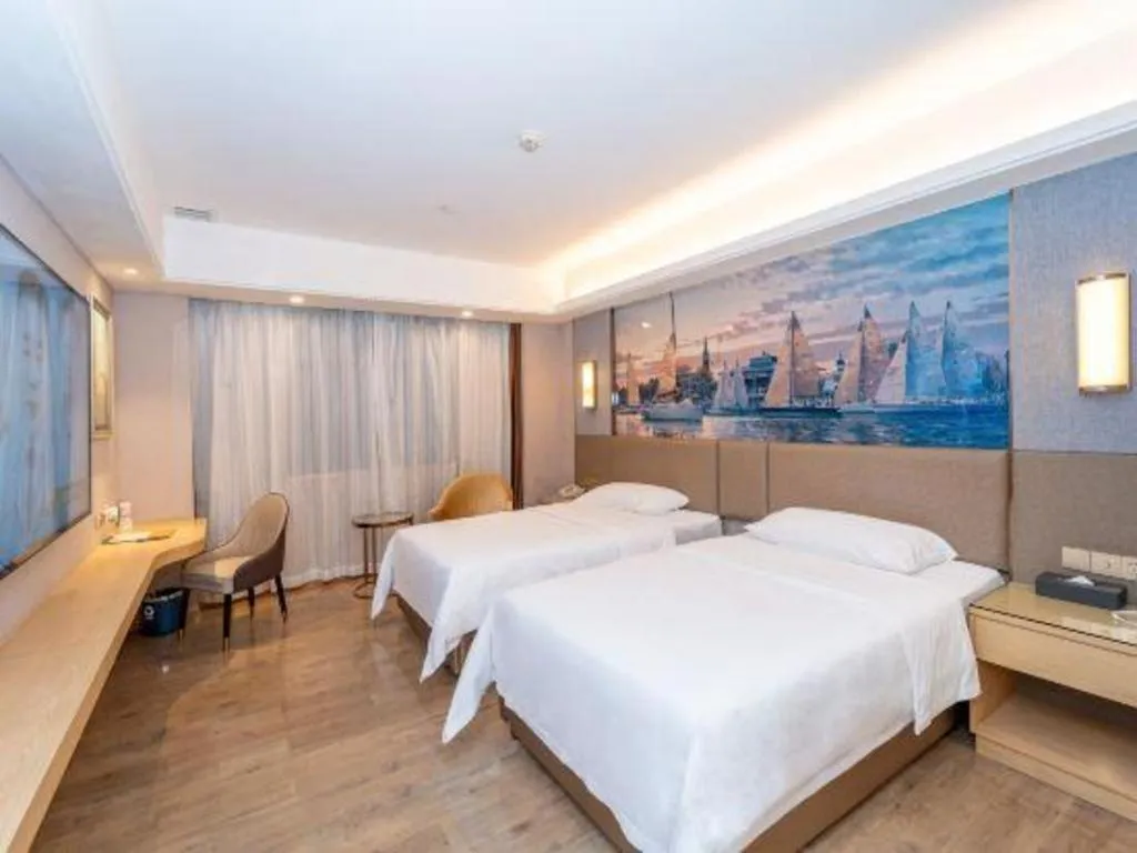 Bed in Vienna Hotel Guangzhou Panyu Square