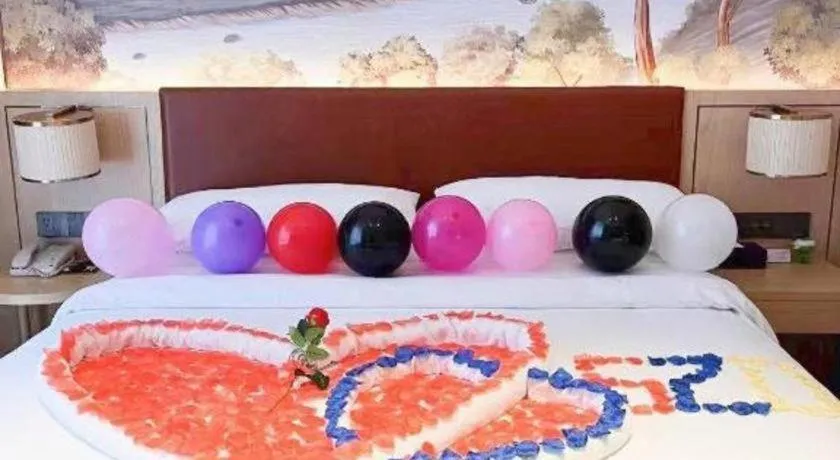 Bed in Vienna Hotel Chongqing Wushan Municipal Government