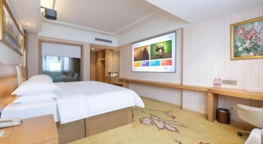 Bed in Vienna Hotel Guangzhou Baiyun Airport Huadu Avenue
