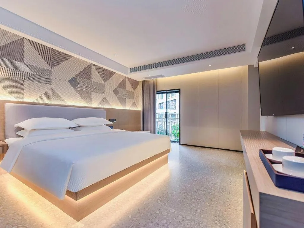 Bed in Borrman Hotel Chongqing Bishan Central Street