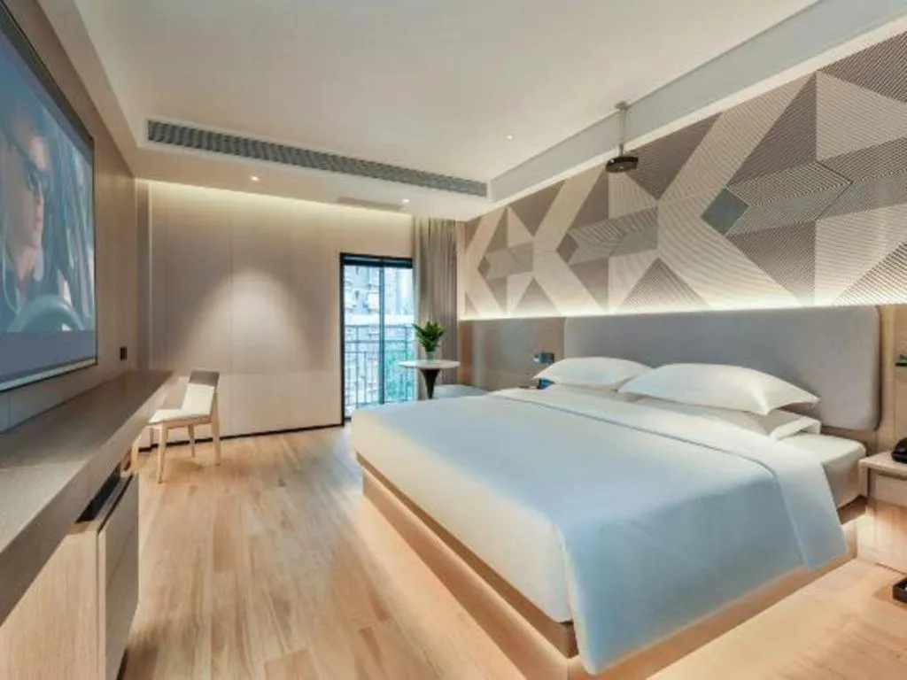 Bed in Borrman Hotel Chongqing Bishan Central Street